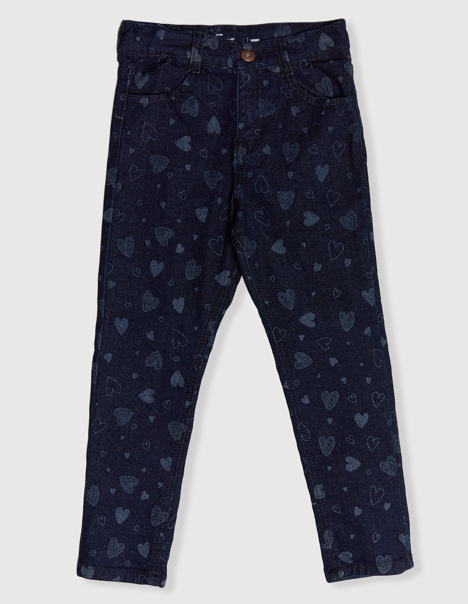 Jeans skinny para niña 1