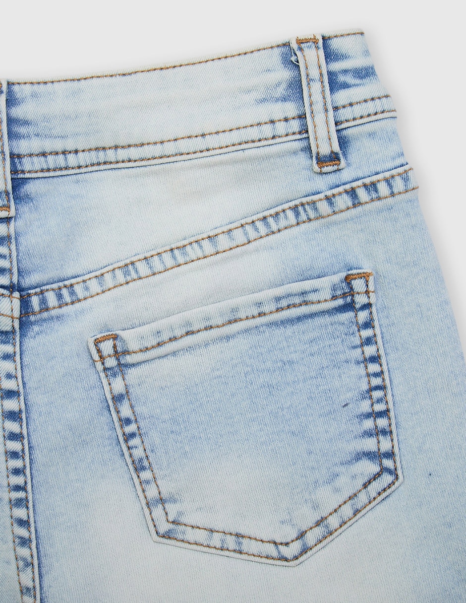 Jeans flare para niña 4