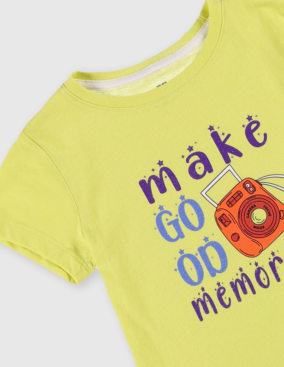 Playera manga corta para niño 3
