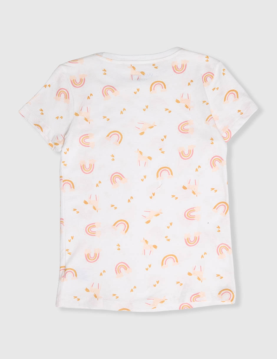 Playera manga corta para niña 2