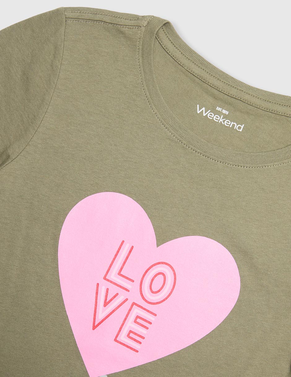 Playera manga corta para niña 3