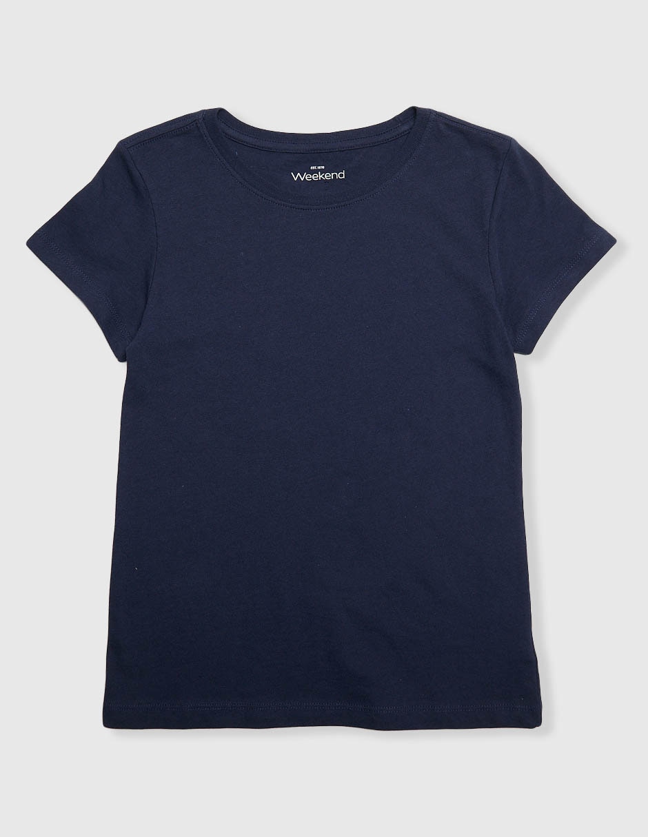 Playera manga corta para niño