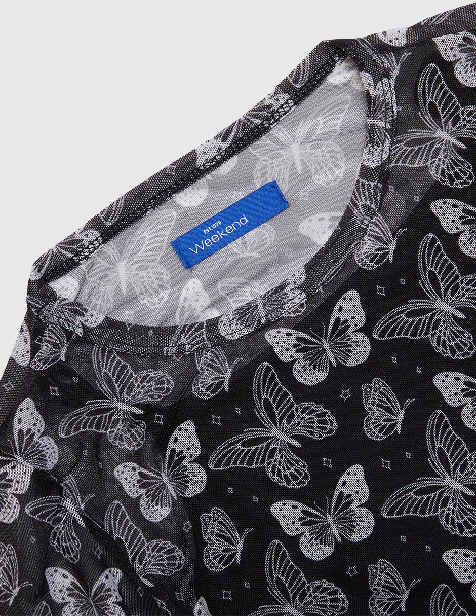 Playera manga larga para niña 3