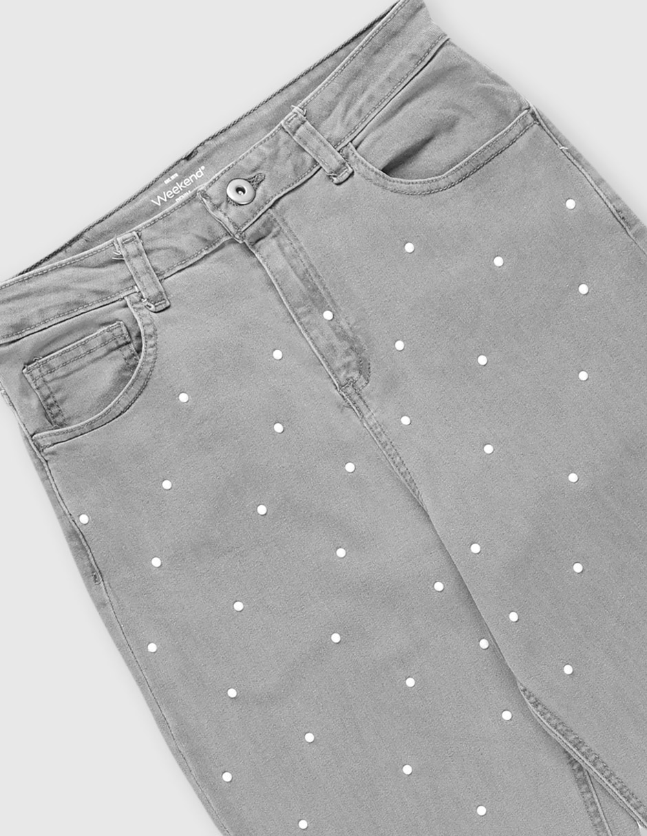 Jeans straight para niña 3