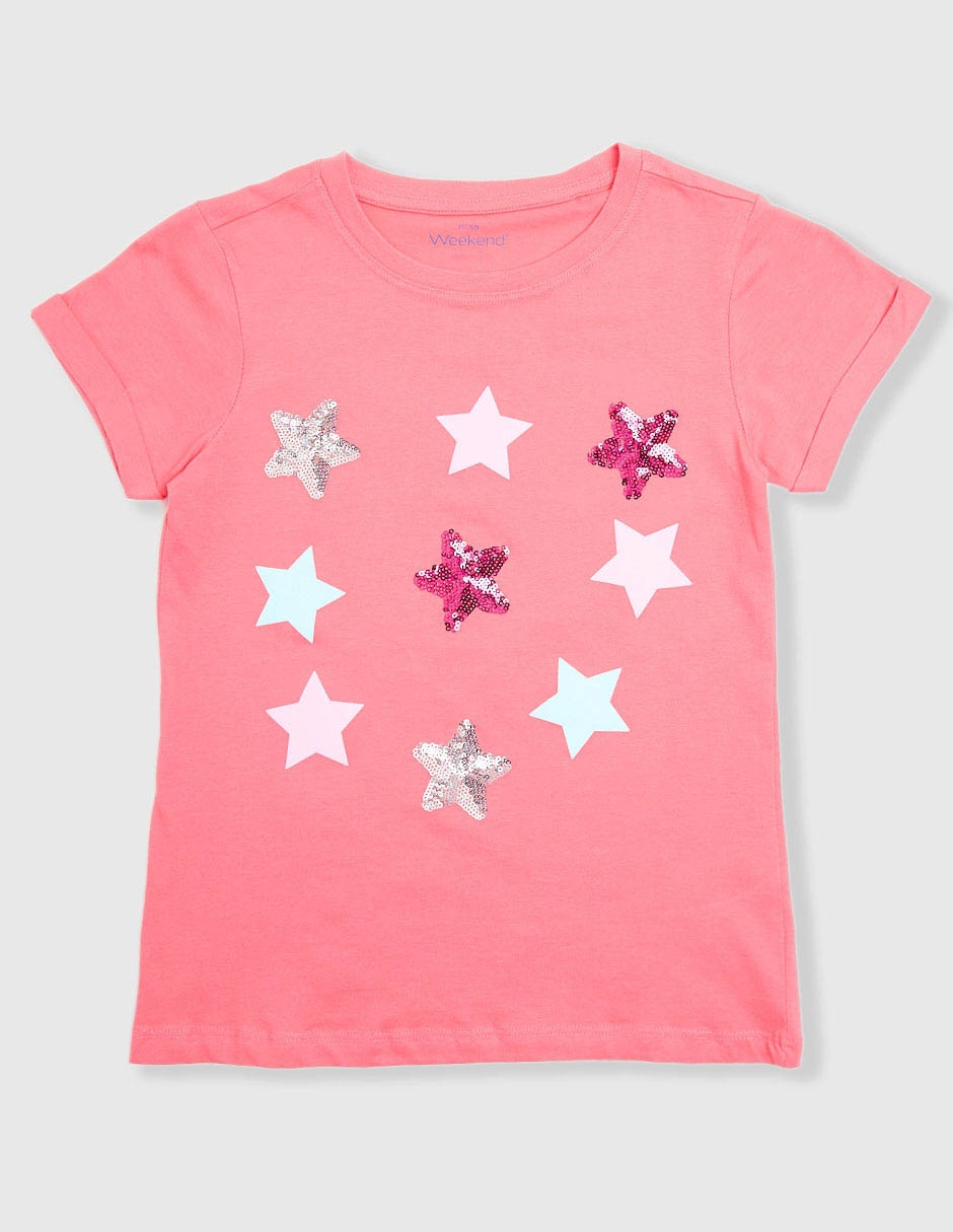Playera manga corta para niña 1