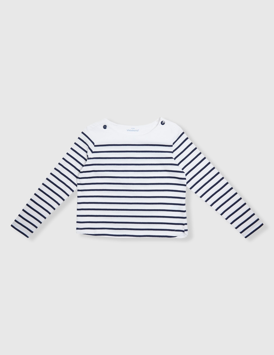 Playera manga larga para niña Playera manga larga para niña
