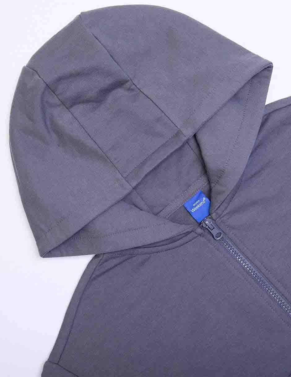 SUDADERA WKTA25010-C, 14, GRIS OBSCURO