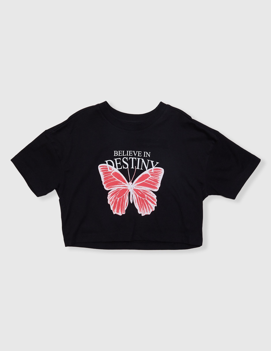 Playera manga corta para niña 1