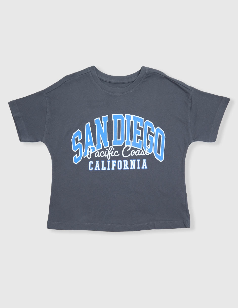 Playera manga corta para niña Playera manga corta para niña