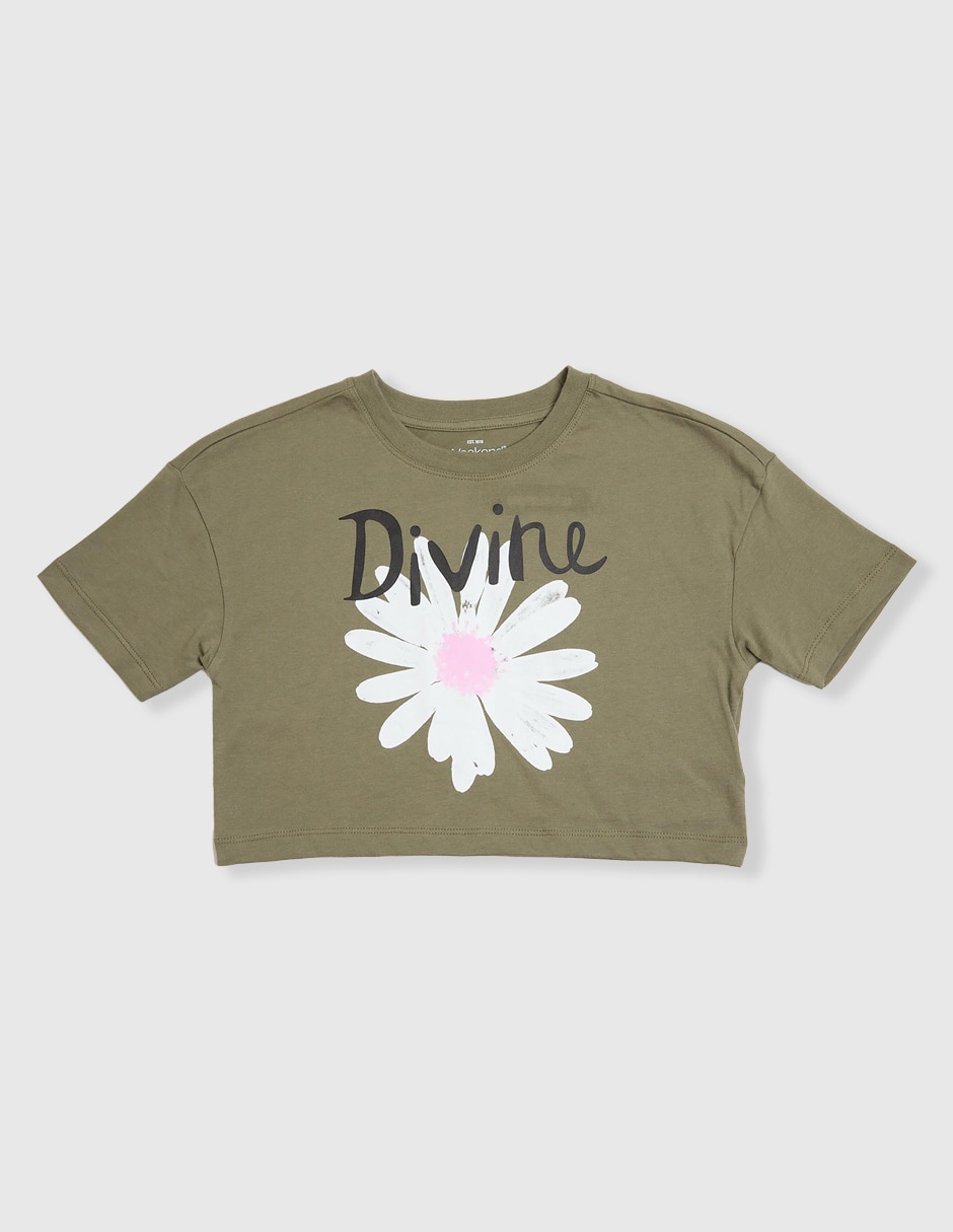 Playera manga corta para niña 1