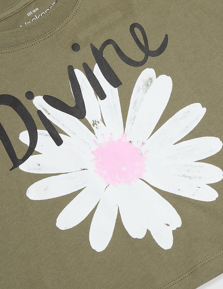 Playera manga corta para niña 3