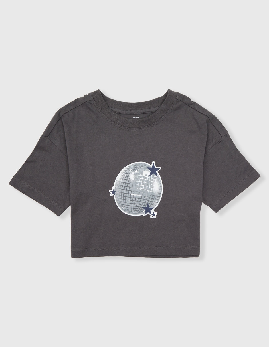 Playera manga corta para niña Playera manga corta para niña