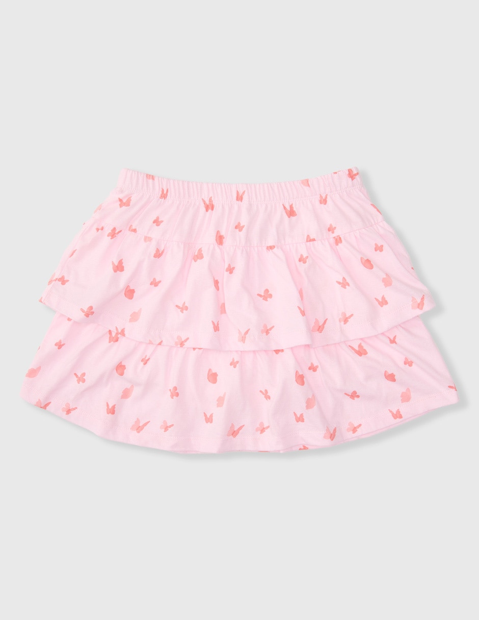Falda short para niña