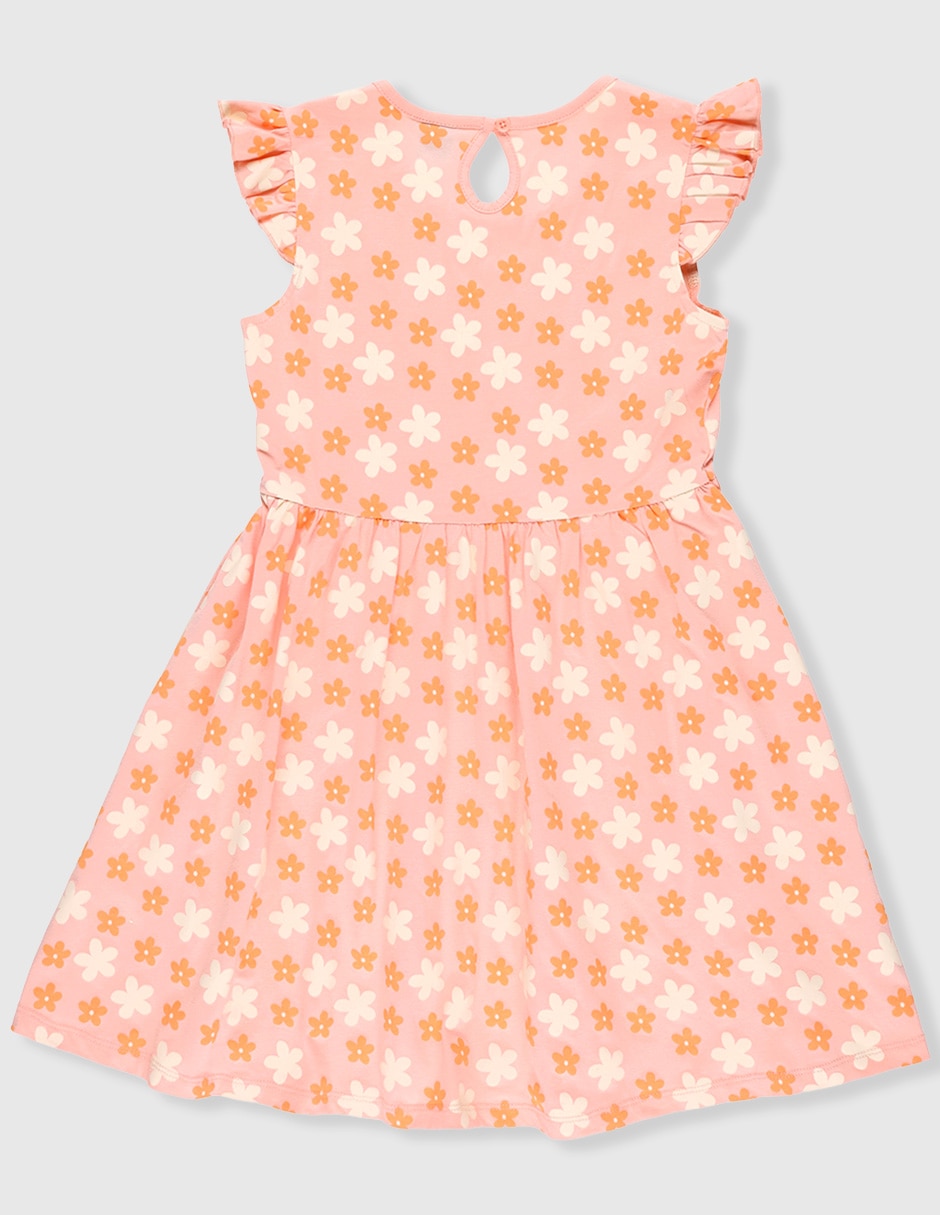 Vestido Weekend manga volantes para niña
