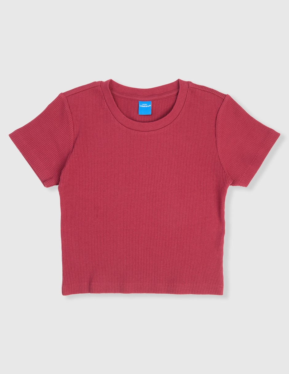Playera manga corta para niña Playera manga corta para niña