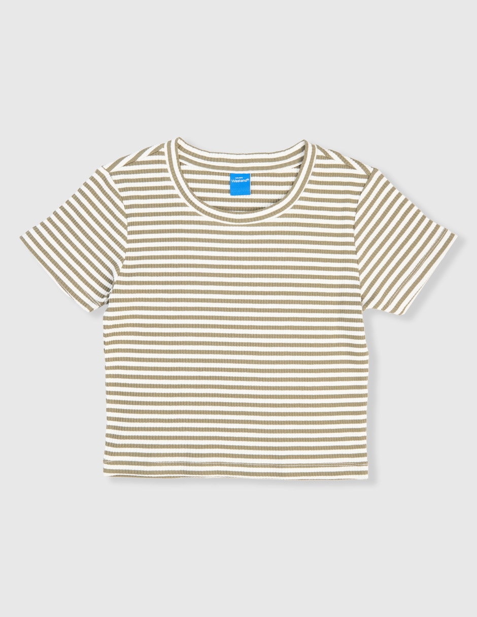 Playera manga corta para niña Playera manga corta para niña