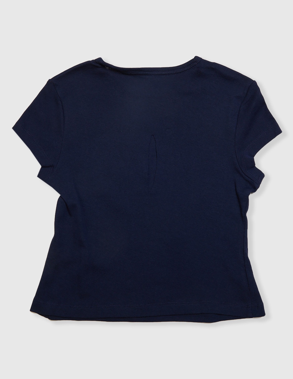Playera manga corta para niña 2