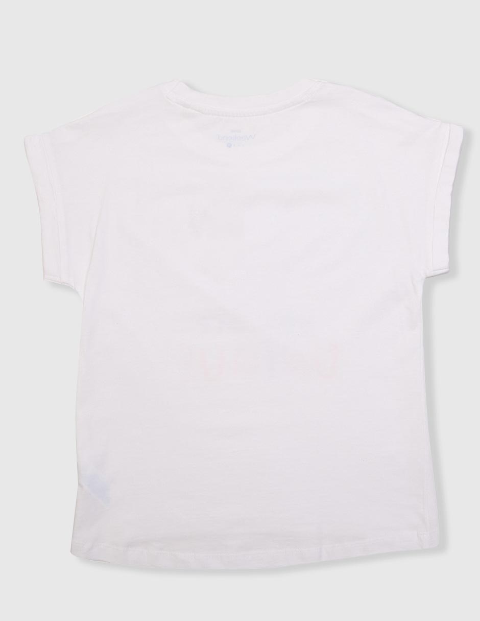 Playera manga corta para niña 2