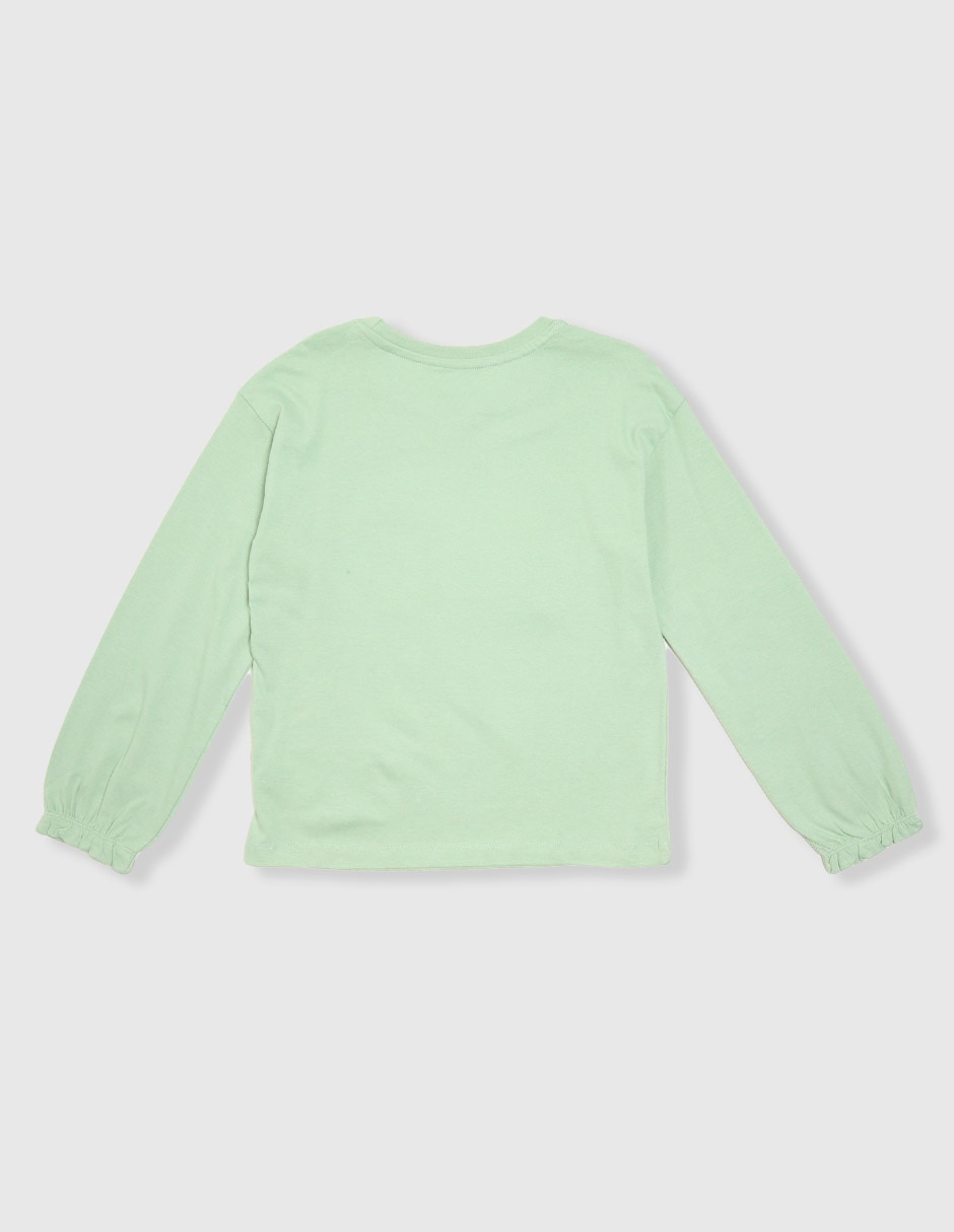 Playera manga larga para niña 2