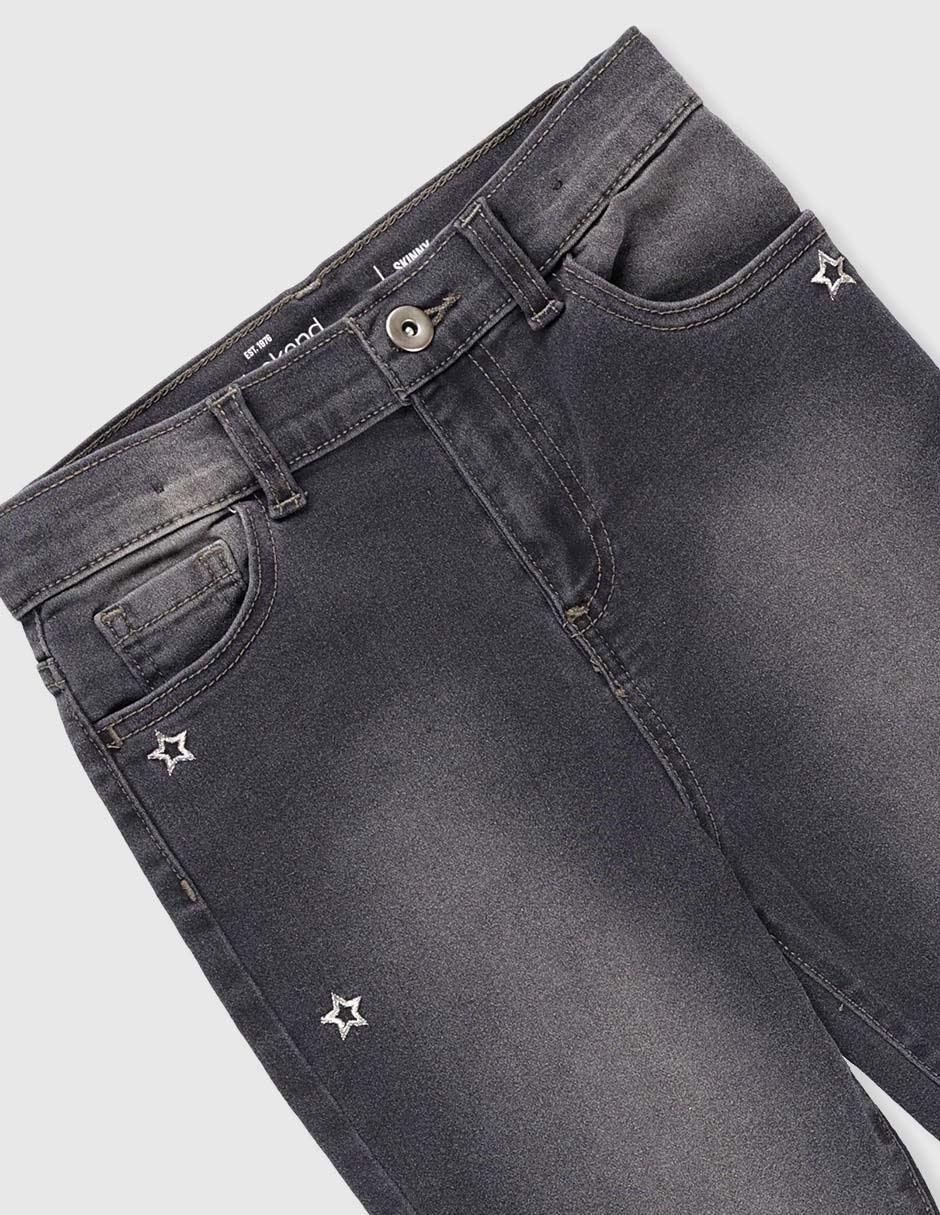 Jeans straight para niña 3