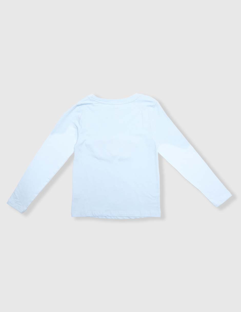 Playera manga larga para niña 2