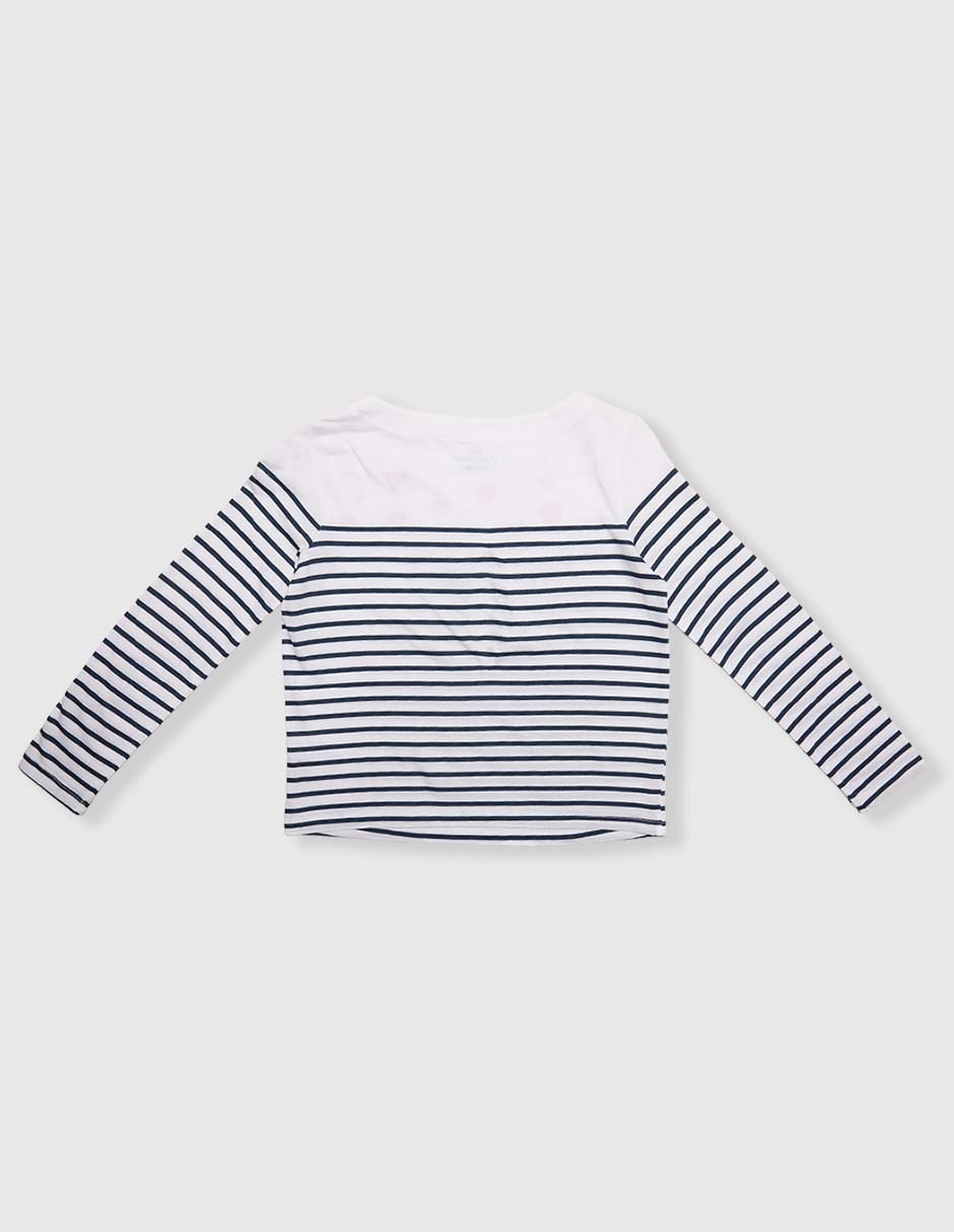 Playera manga larga para niña 2