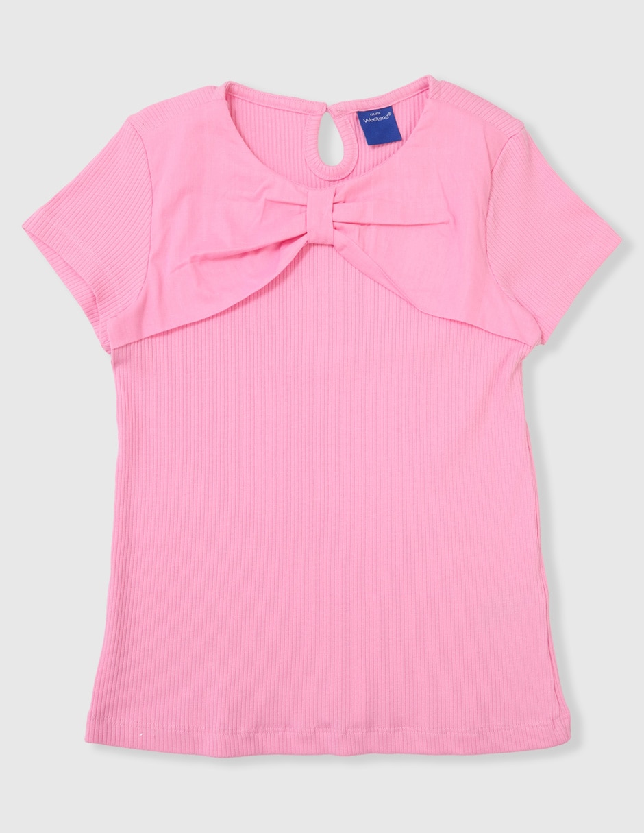 Playera manga corta para niña Playera manga corta para niña