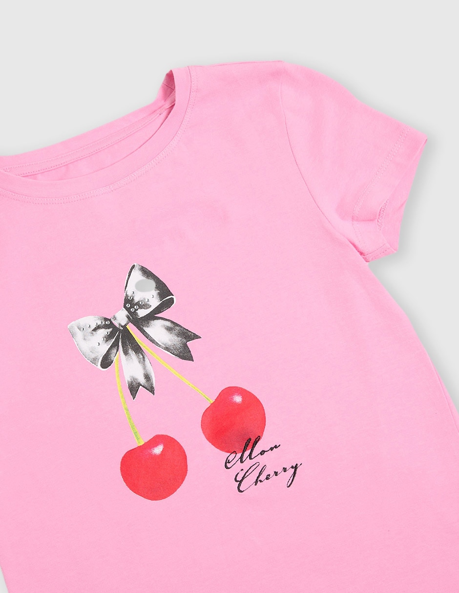 Playera manga corta para niña 3