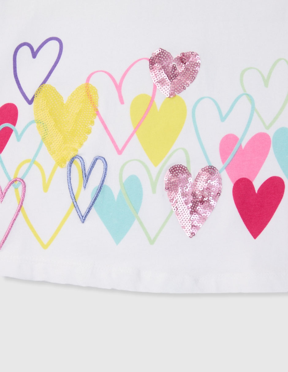 Playera manga larga para niña 4