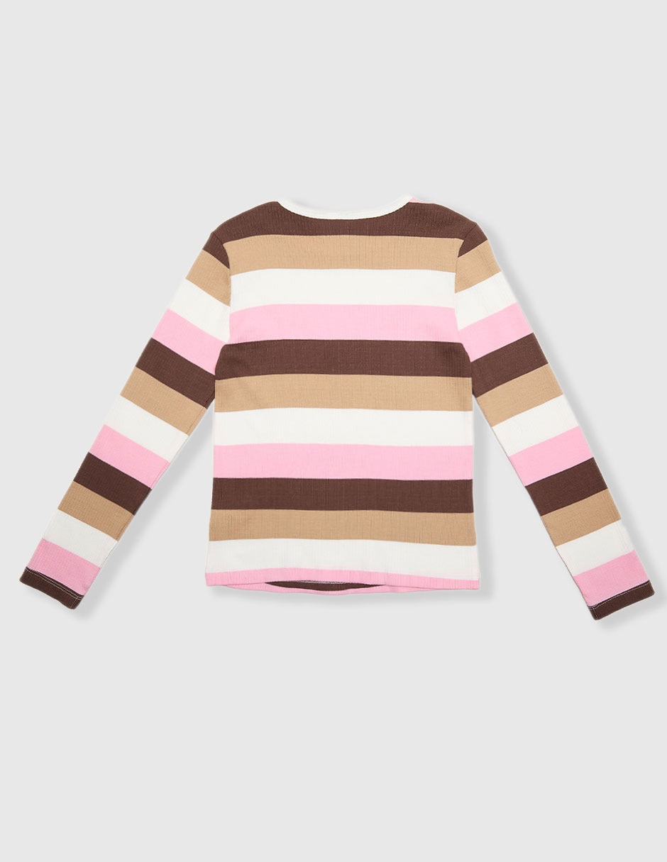 Playera manga larga para niña 2