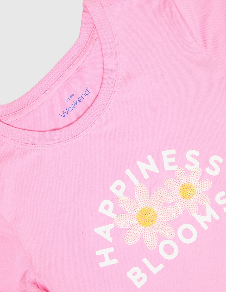Playera manga corta para niña 3