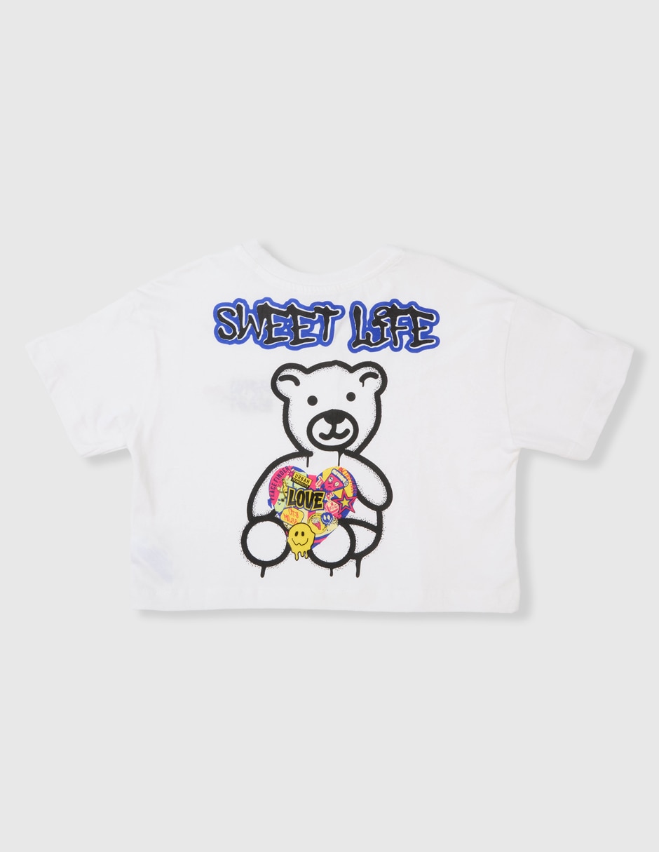 Playera manga corta para niña 2