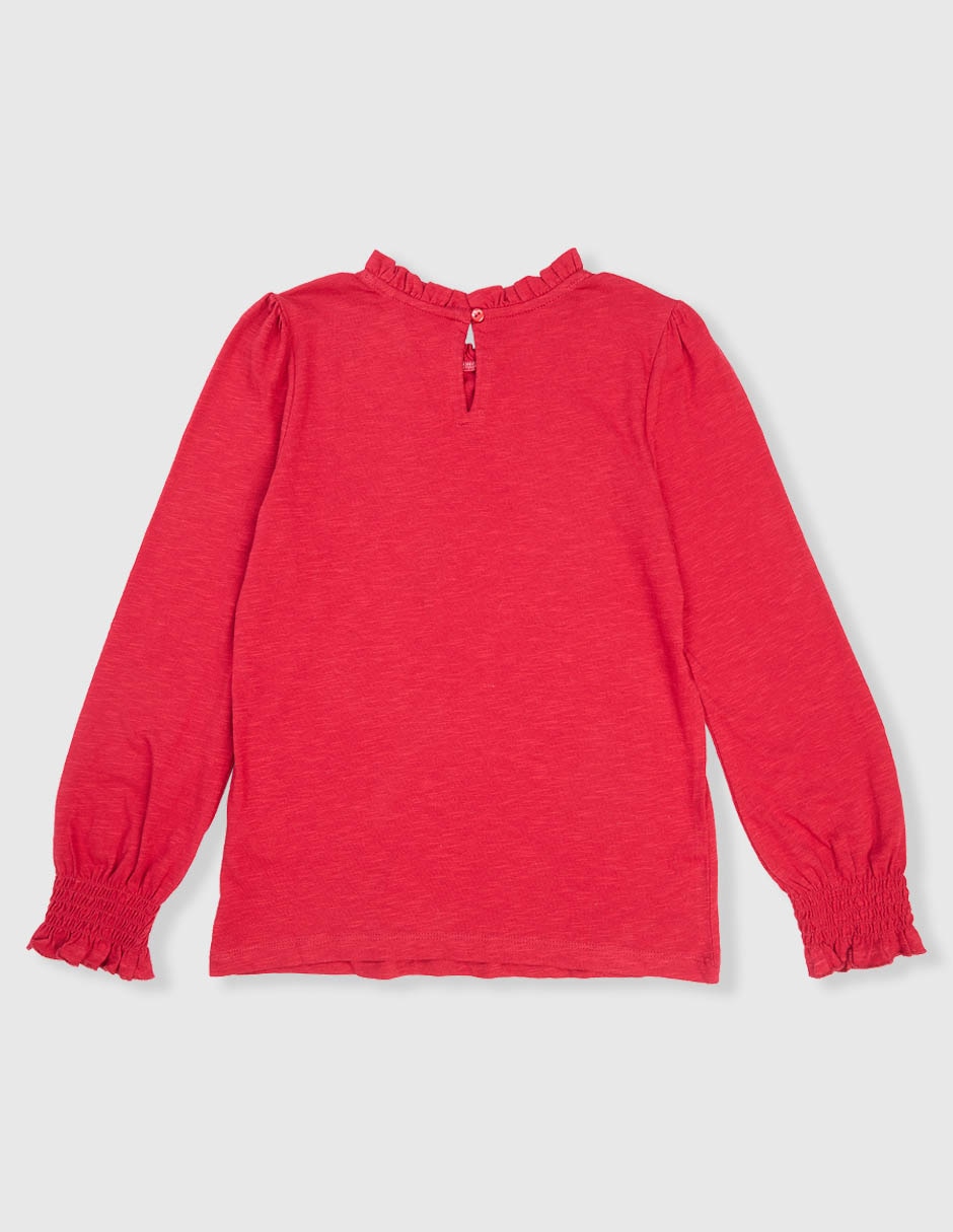 Playera manga larga para niña 2
