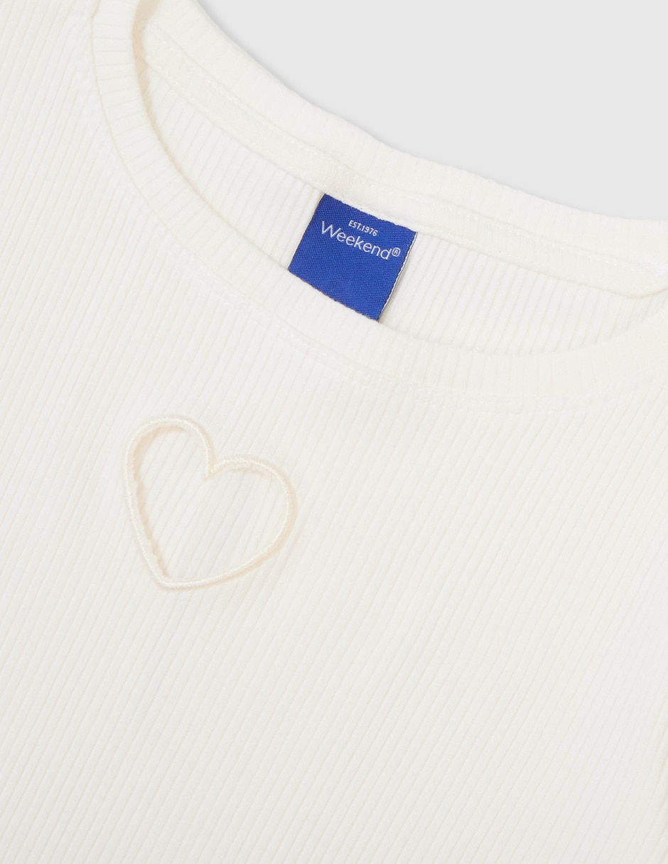 Playera manga larga para niña 3