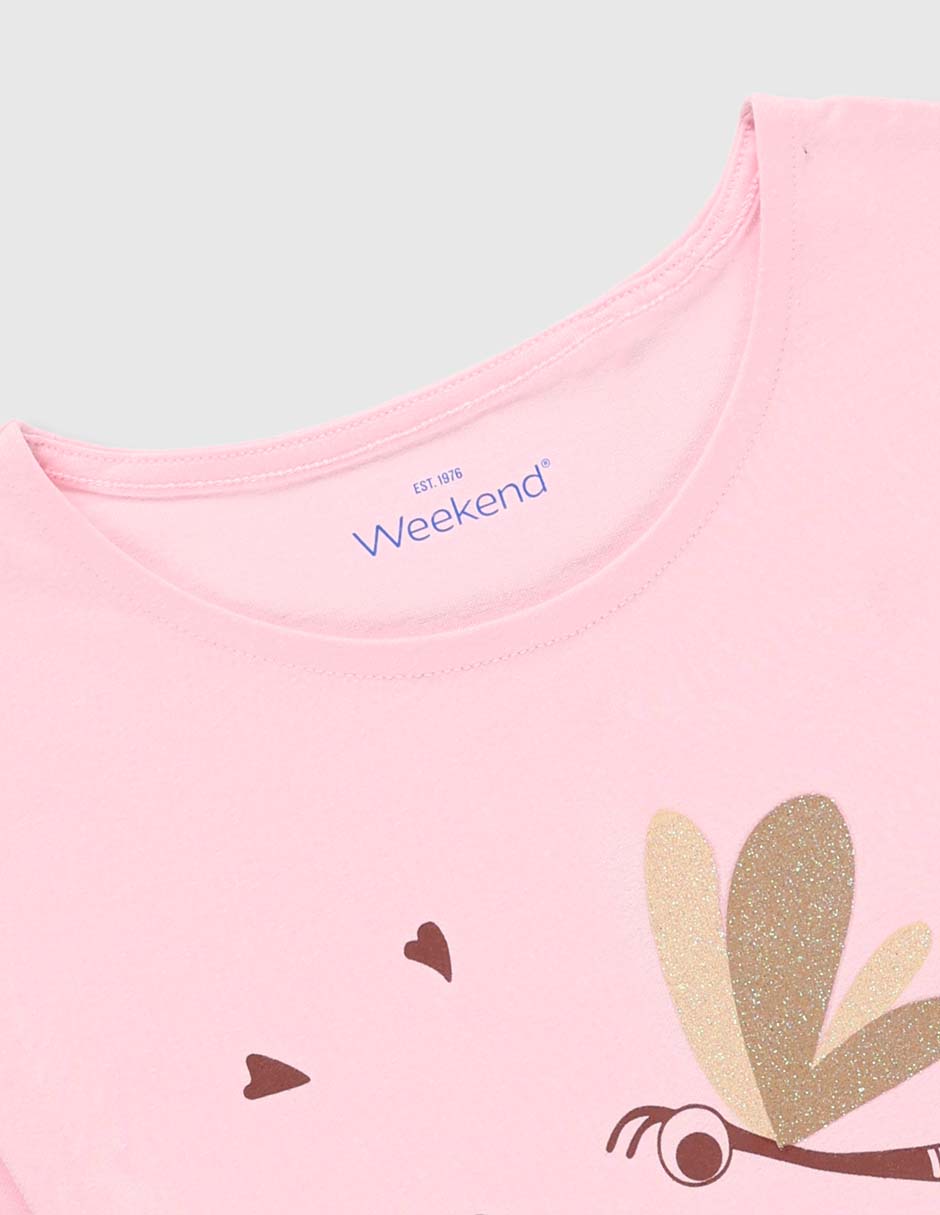 PLAYERA WEEKEND, 10, CHERRY BLOSSOM C R