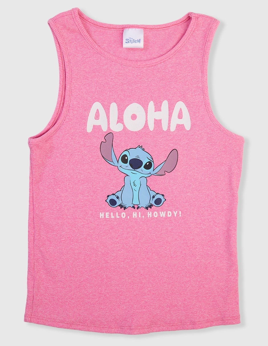Playera Stitch sin mangas para niña 1