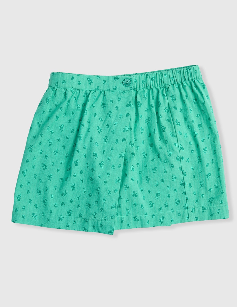Falda short para niña Falda short para niña