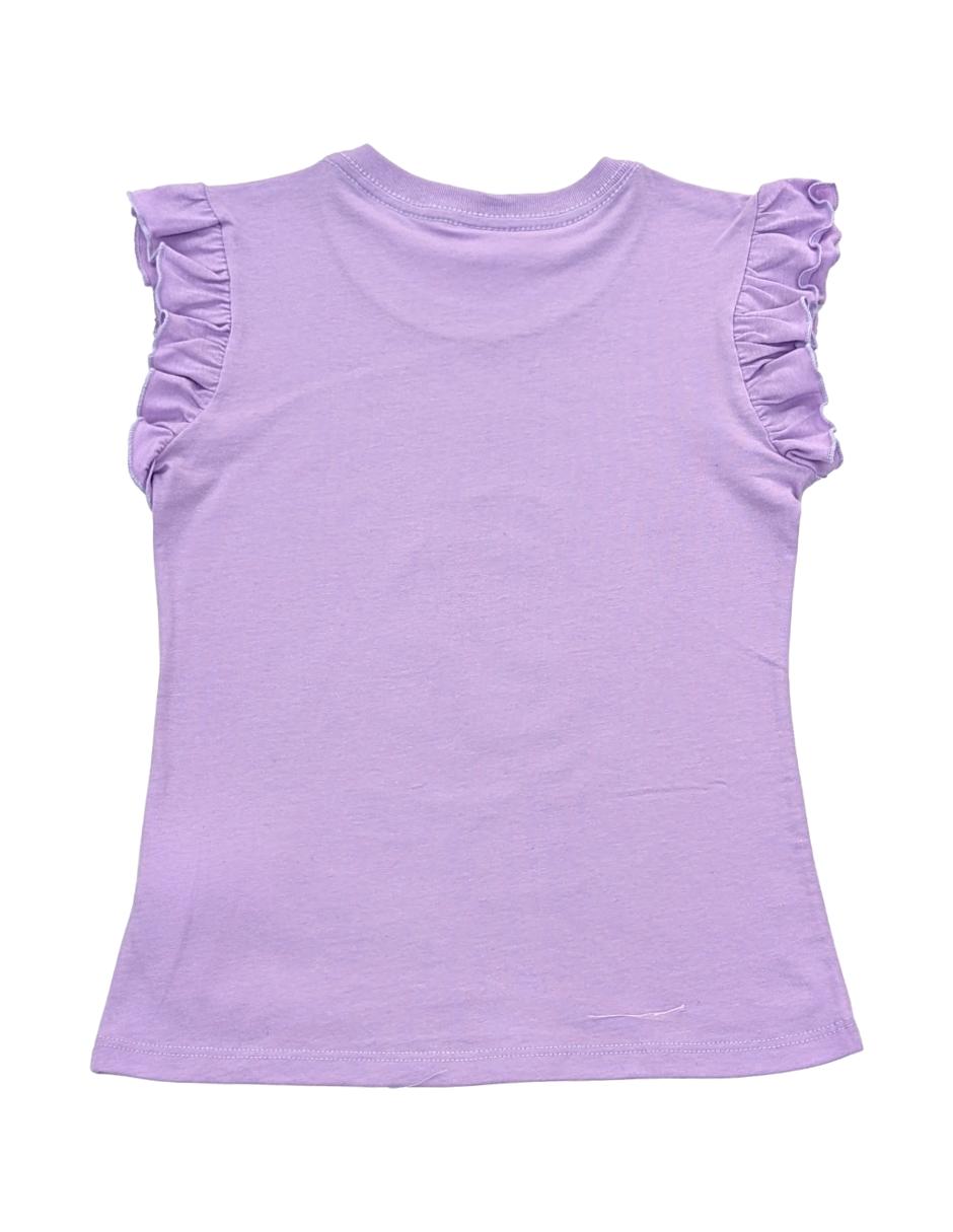 Playera Bluey y Bingo sin manga para niña 2