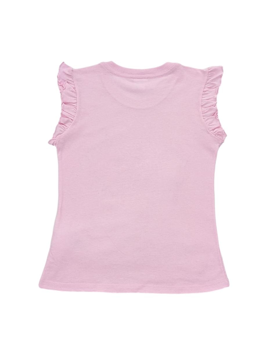 Playera Bluey sin manga para niña 2