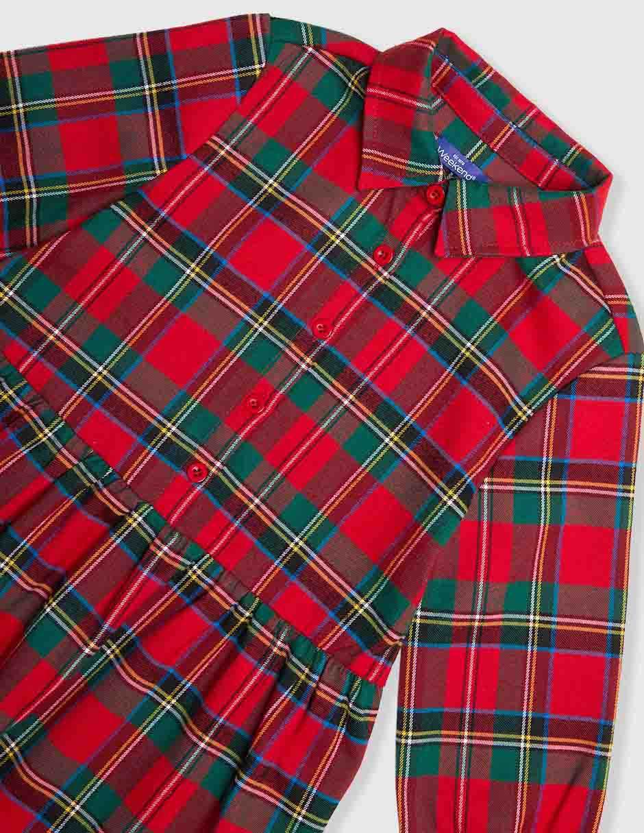 VESTIDO L RODILLA WEEK, 10, MULTICOLOR