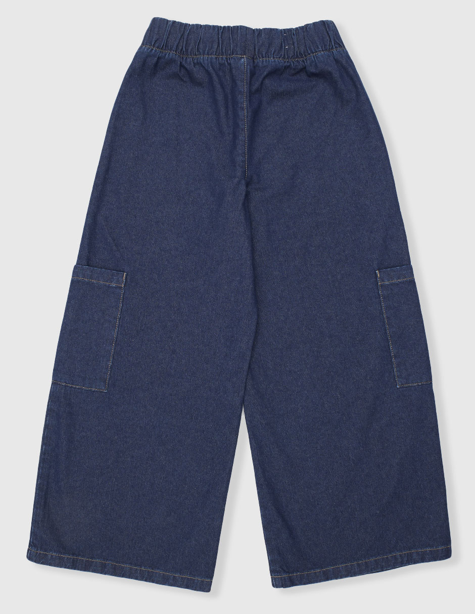 Jeans amplio para niña 2