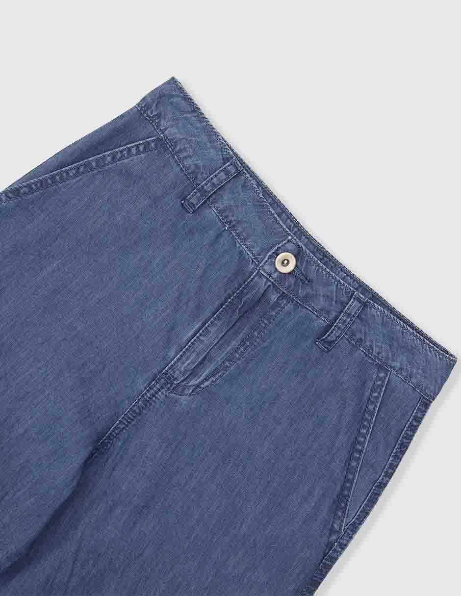 Jeans cargo amplio Weekend lavado medio para niña 3