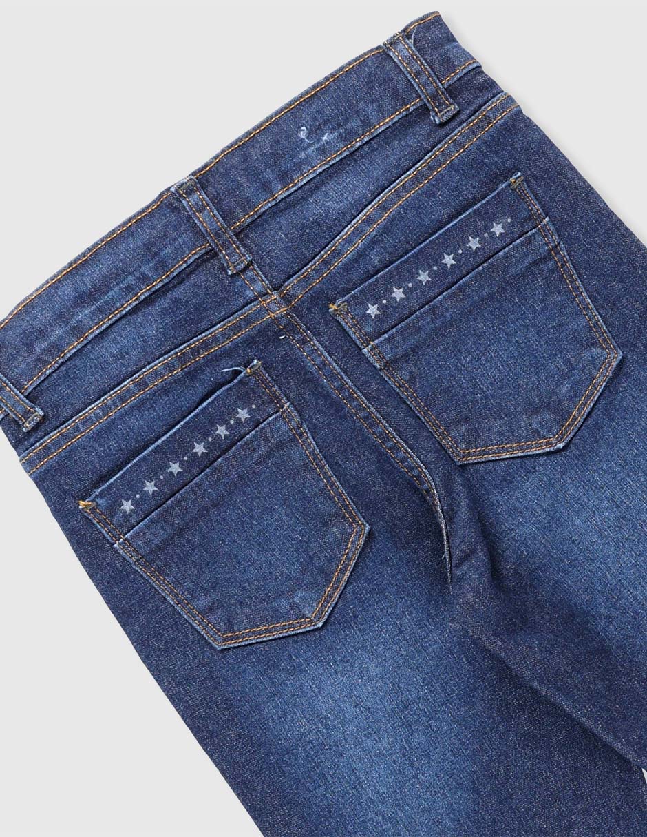 Jeans skinny para niña 4