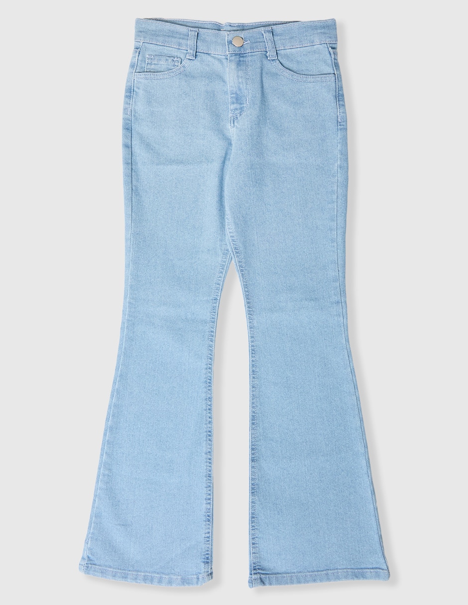 Jeans campana para niña