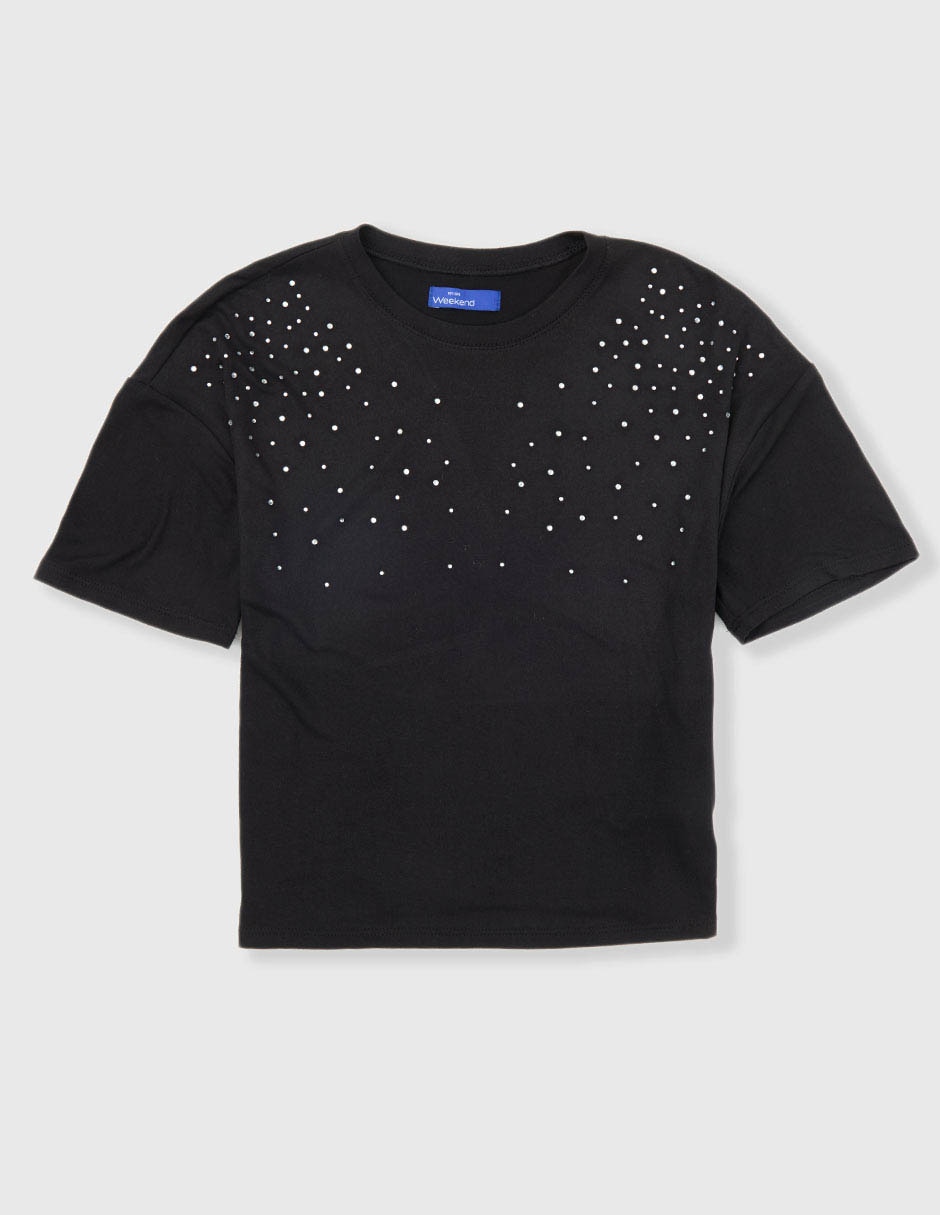 Playera manga corta para niña Playera manga corta para niña