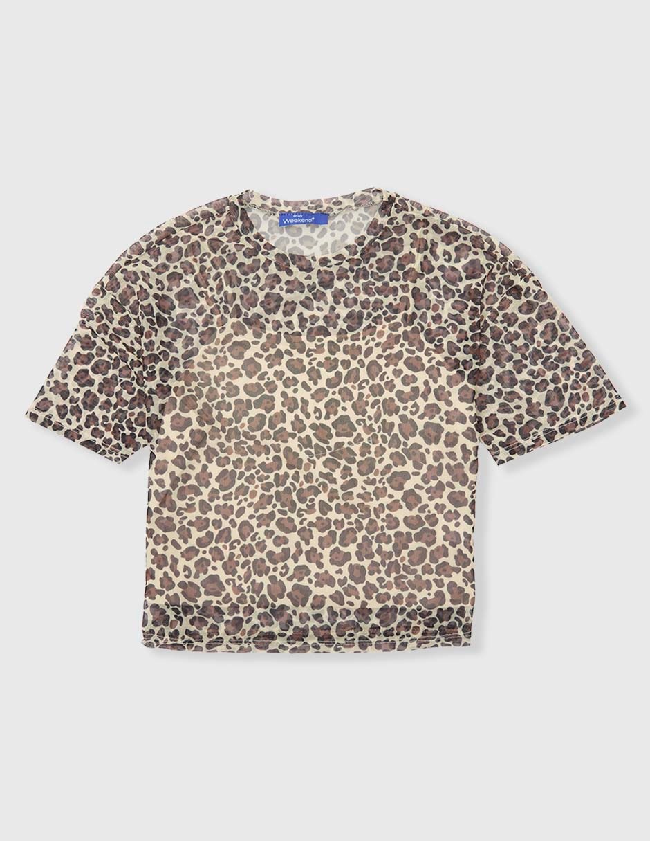 Playera manga corta para niña Playera manga corta para niña