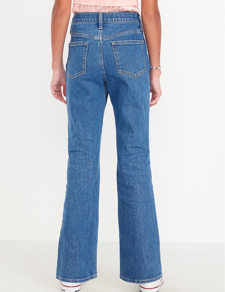 Jeans flare 767094-001 lavado claro para niña 2