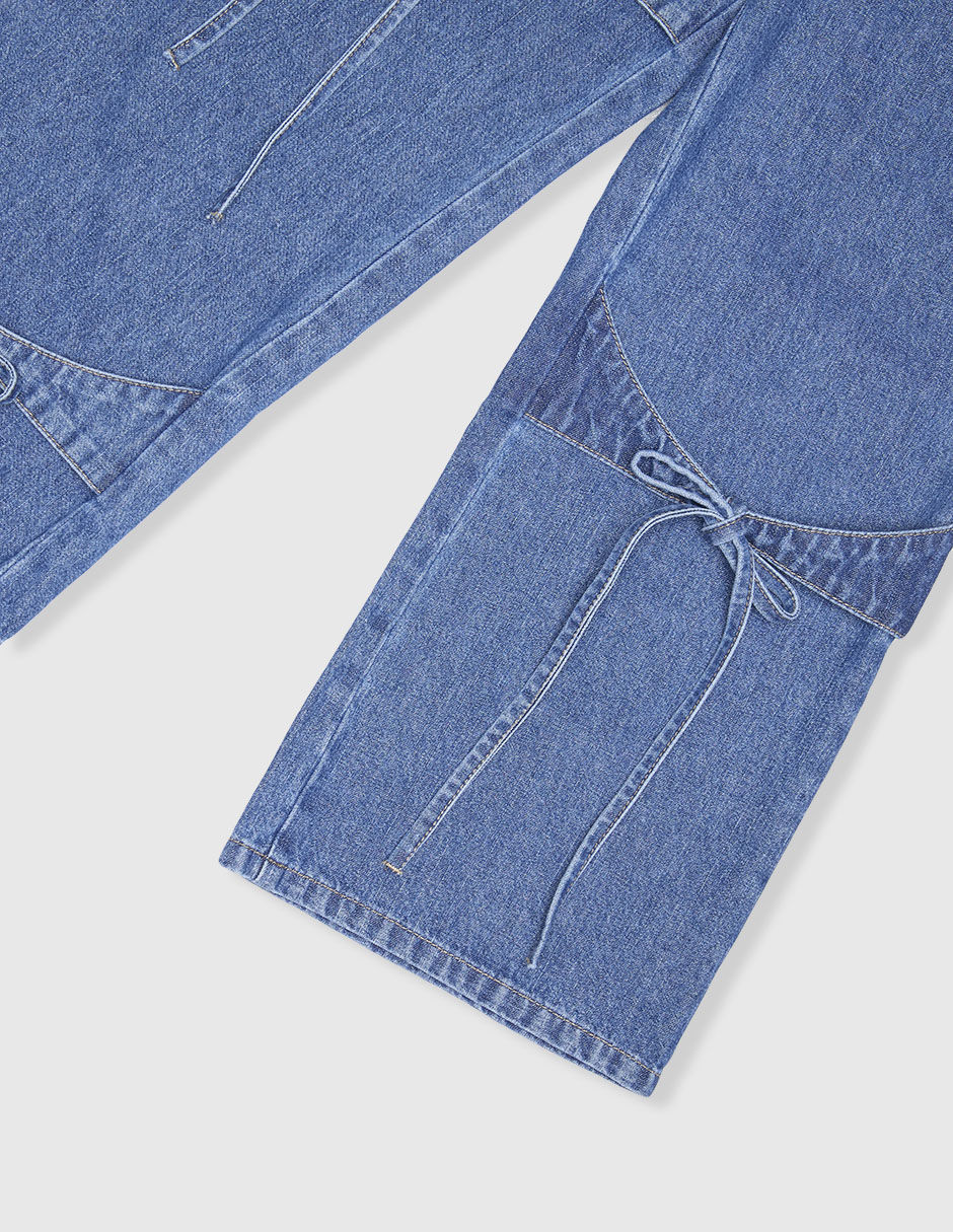 Jeans amplio para niña 4