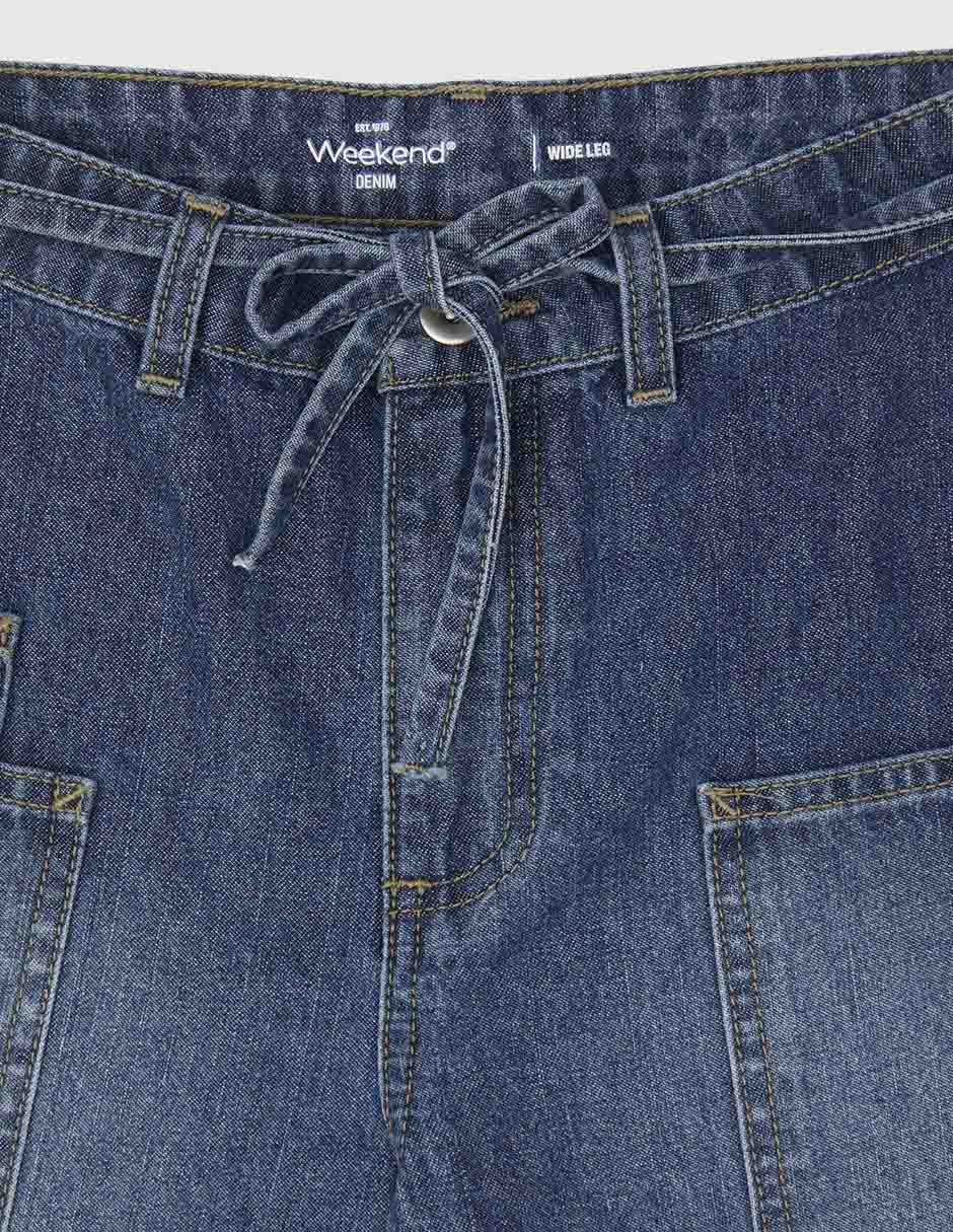 Jeans amplio para niña 3