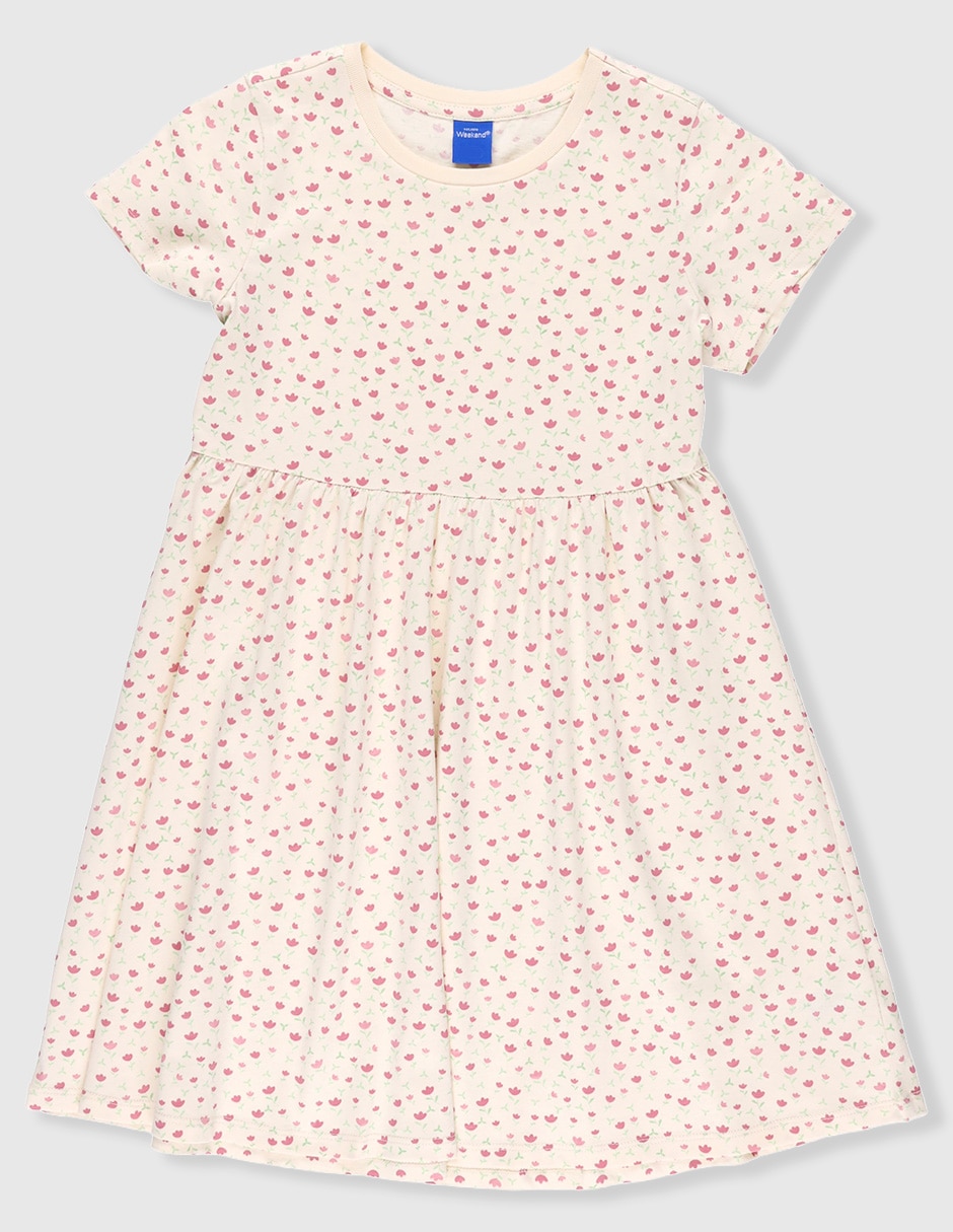 Vestido manga corta para niña Vestido manga corta para niña